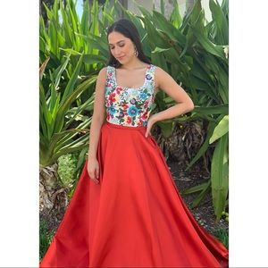 San Patrick Pronovias Evening Gown with pockets